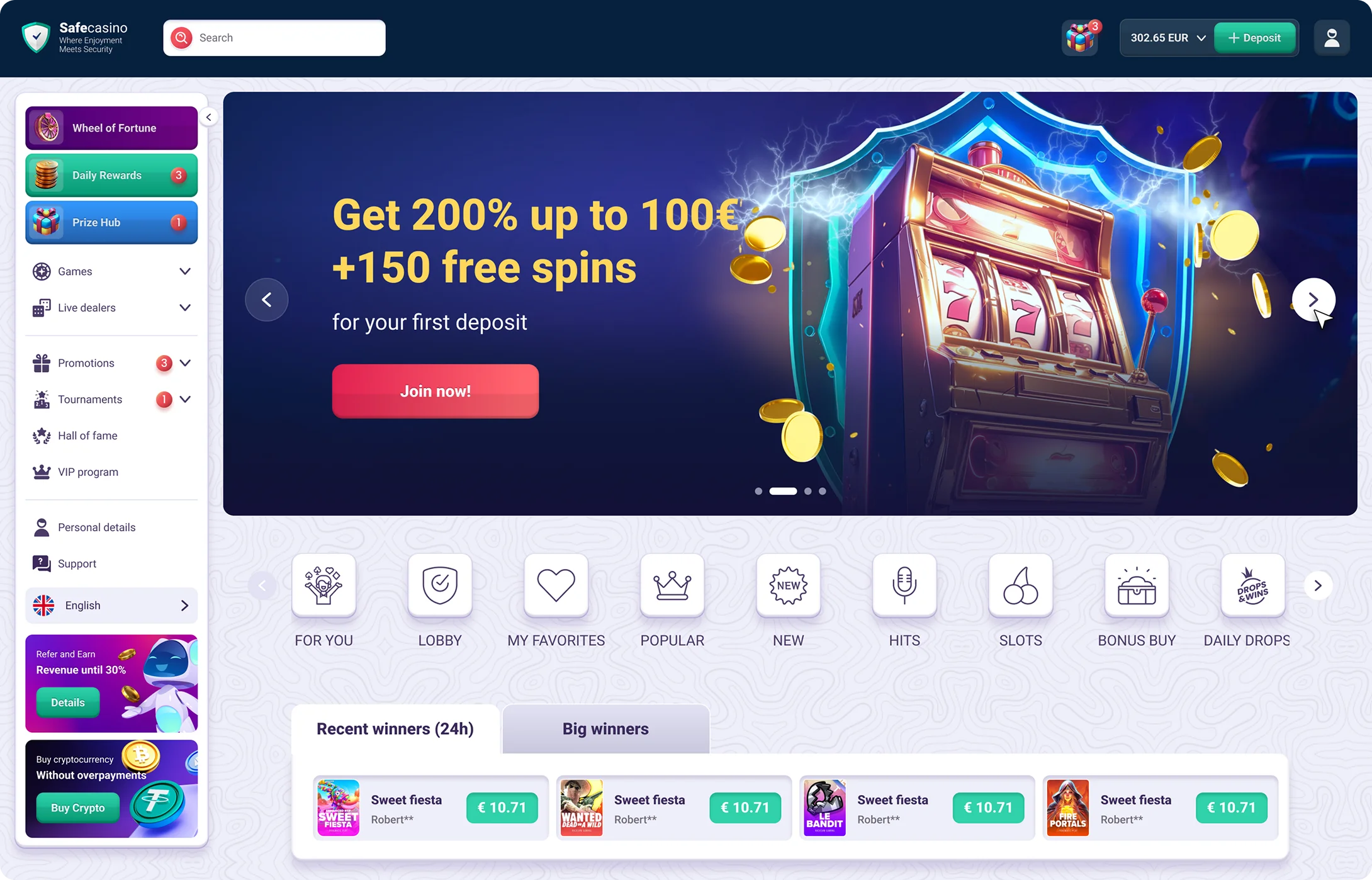 Safe Casino Casino-Plattform Safe Casino Casino-Plattform